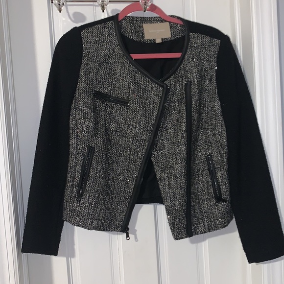 Banana Republic Silver Black Blazer - Picture 2 of 5